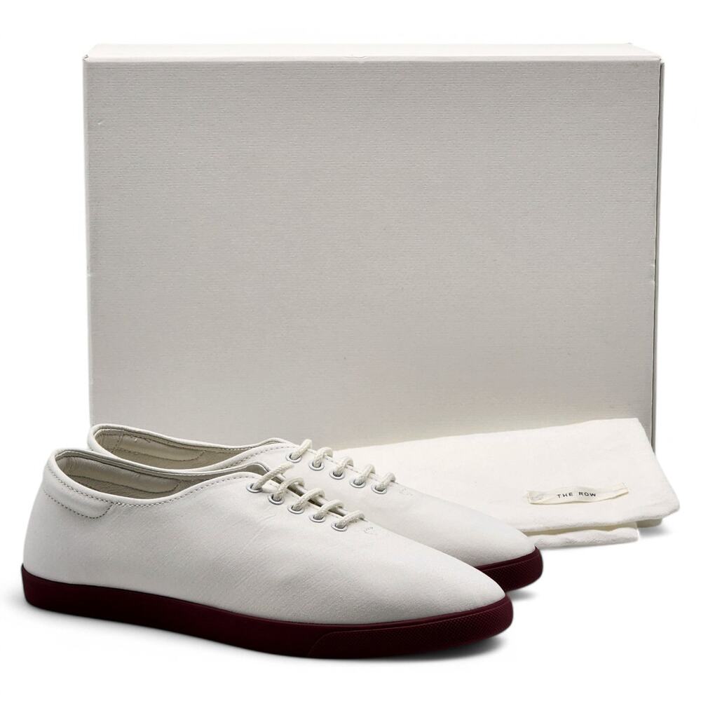 The Row Sam Canvas Sneakers in White - NWB $810